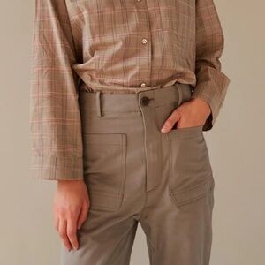 Caron Callahan Howie Pants in Mushroom Twill